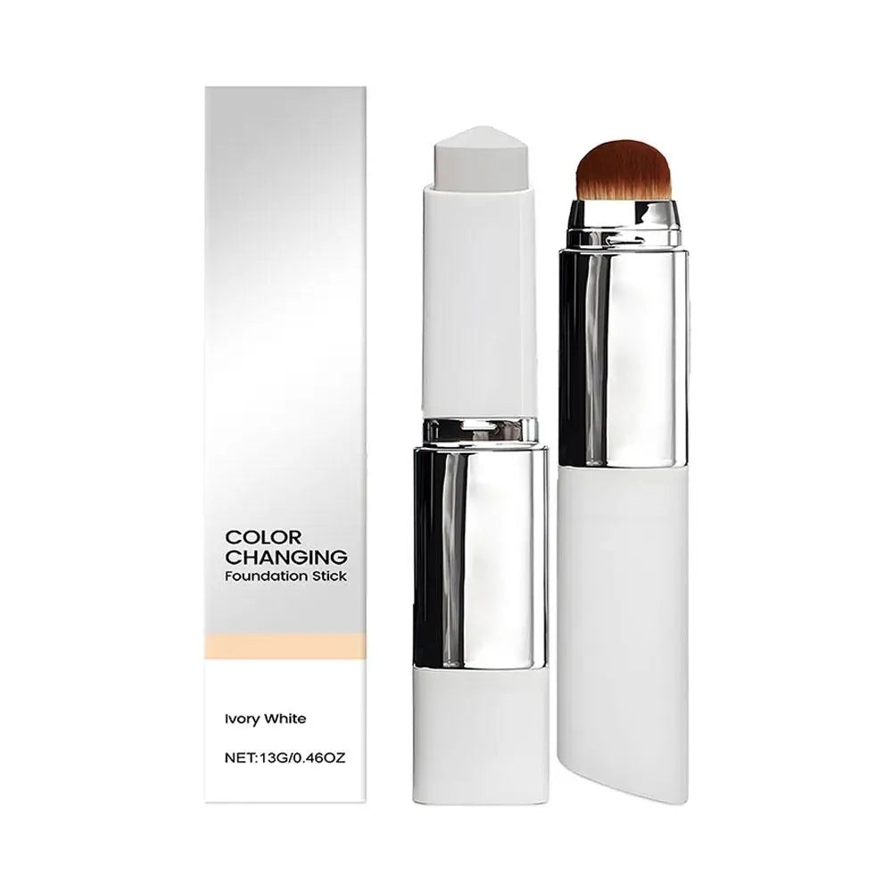 Base de Maquillaje 2 en 1 con Cambio de Color – Cobertura Perfecta y Duradera