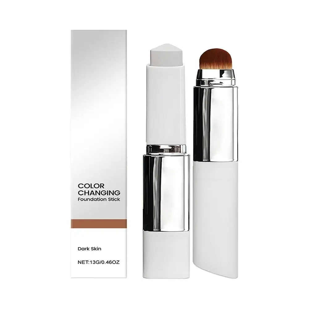 Base de Maquillaje 2 en 1 con Cambio de Color – Cobertura Perfecta y Duradera