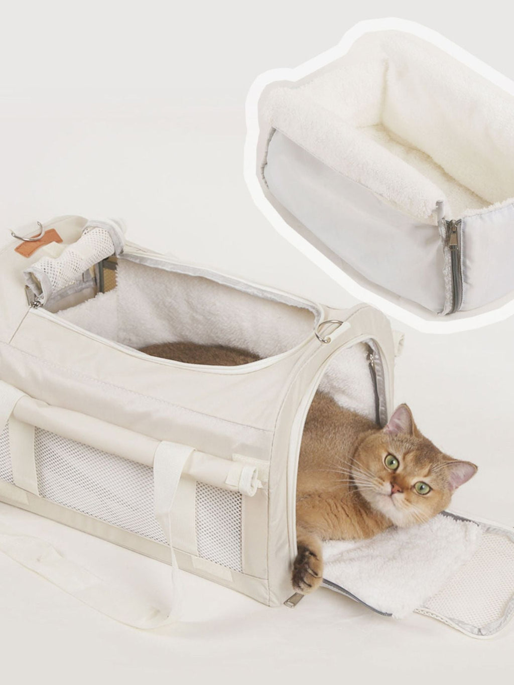Bolsa transportín cómoda y transpirable para mascotas - Artículos HE