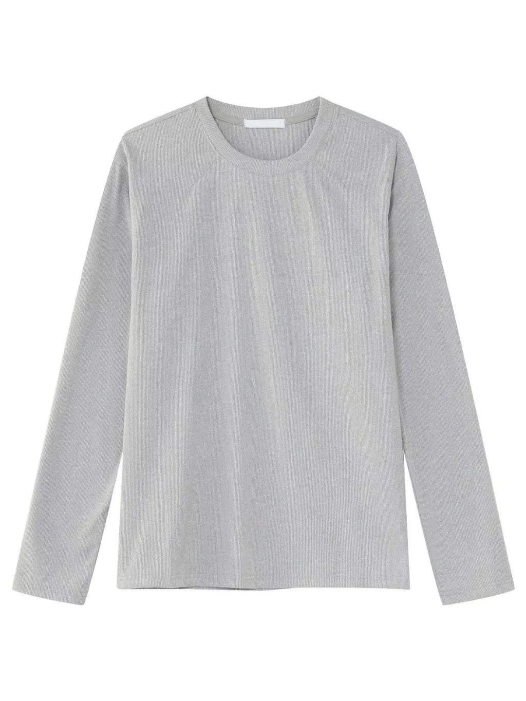 Camiseta de manga larga con cuello redondo para hombre - Artículos HE