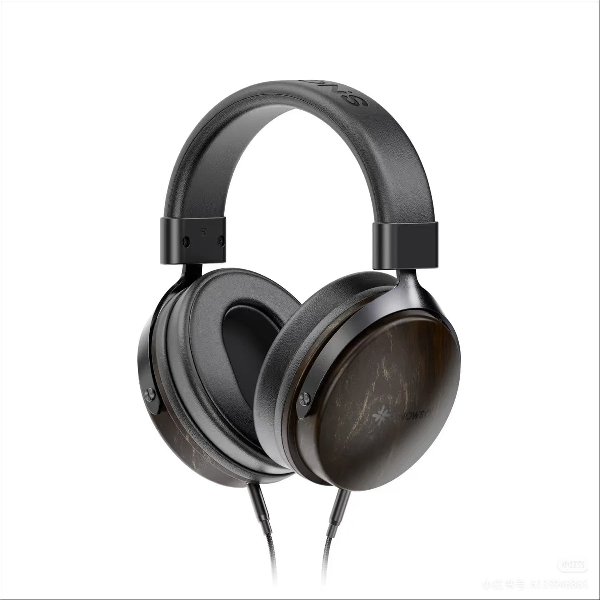 FiiO Snowsky Nature Over-Ear Headphones 50mm Dynamic Driver, Carbon Black Diaphragm 3.5mm HIFI Wired Headphones Gifts - Artículos HE