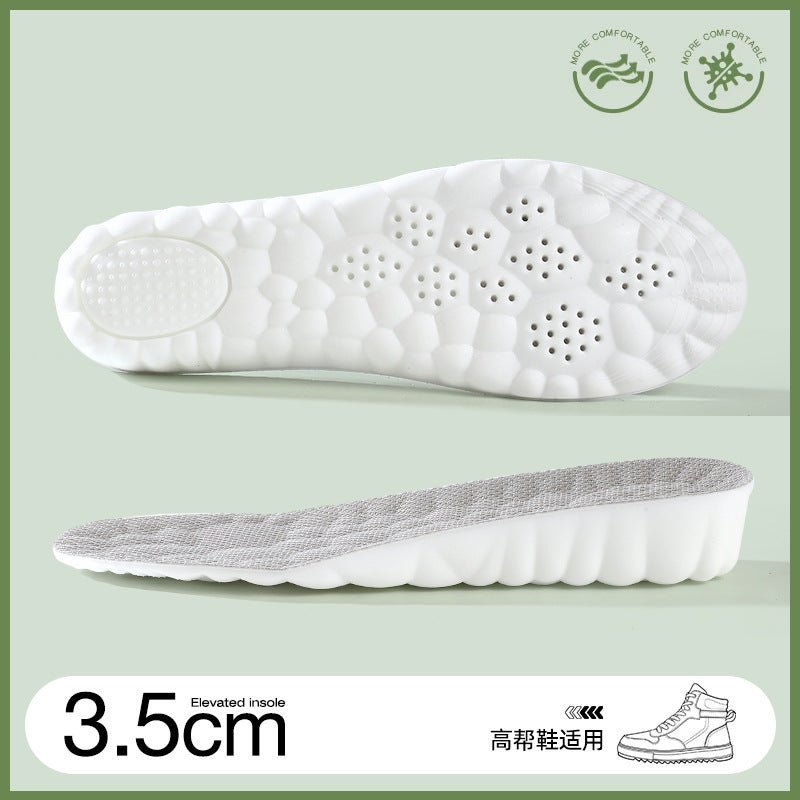 Heightening insole with antibacterial, deodorizing, breathable and sweat-absorbing properties - Artículos HE