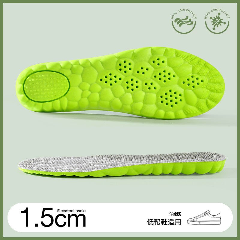 Heightening insole with antibacterial, deodorizing, breathable and sweat-absorbing properties - Artículos HE