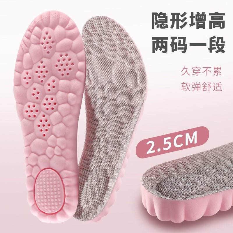 Heightening insole with antibacterial, deodorizing, breathable and sweat-absorbing properties - Artículos HE