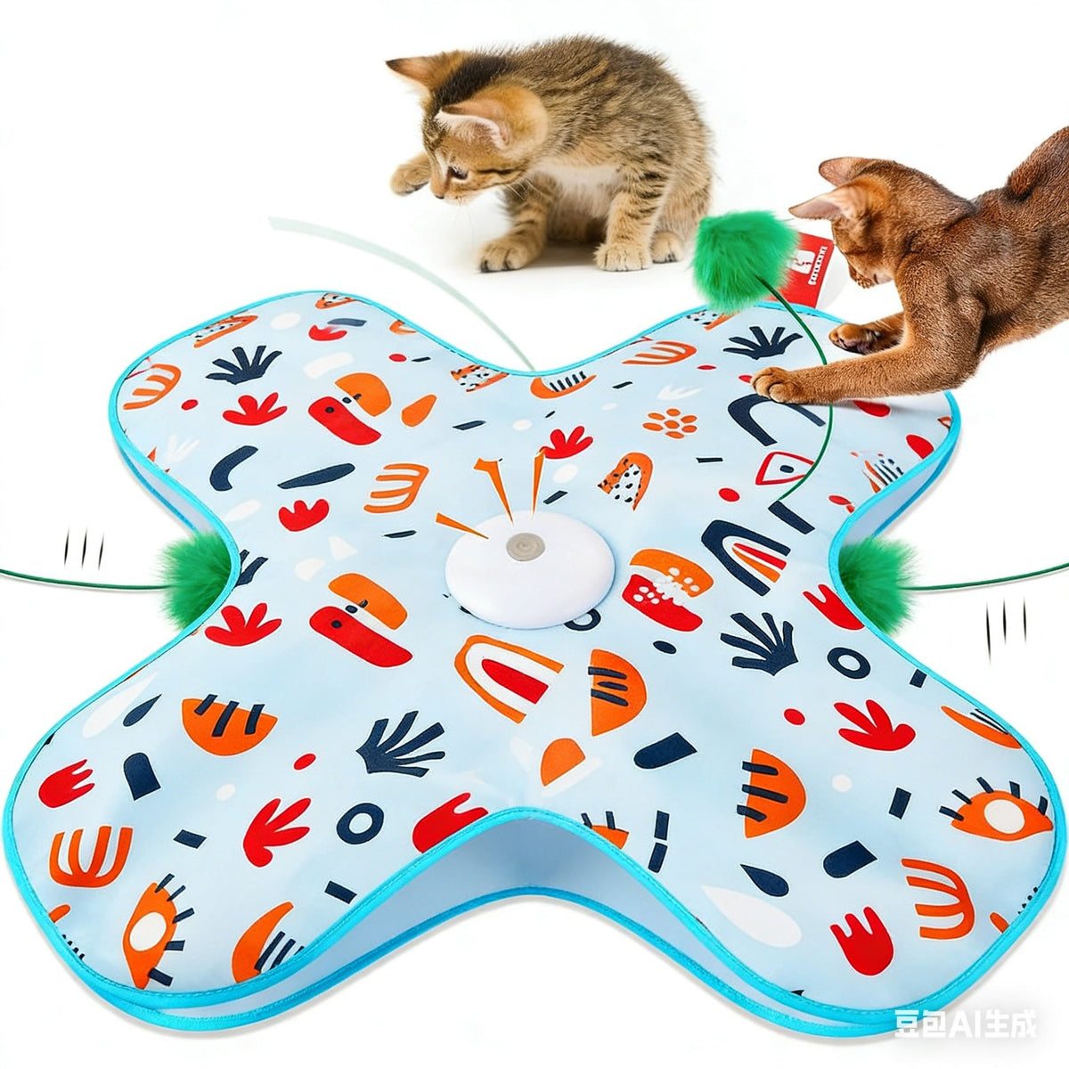 Interactive Cat Tunnel Toy - Artículos HE