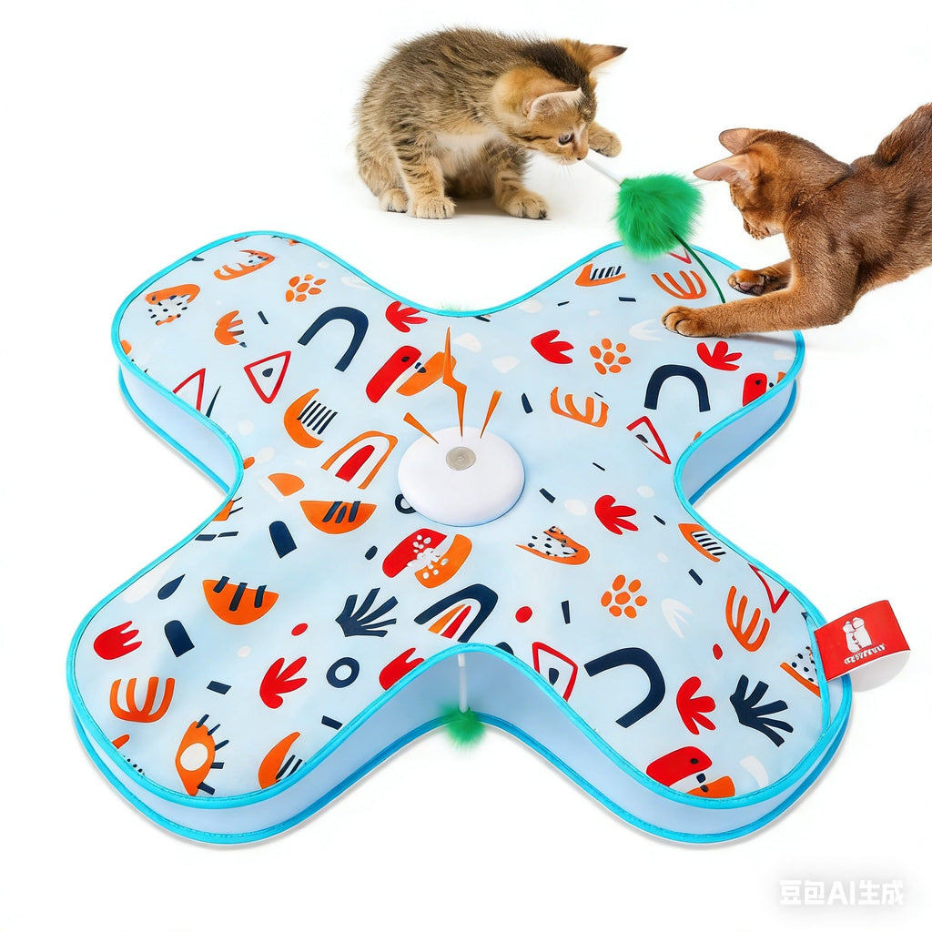 Interactive Cat Tunnel Toy - Artículos HE