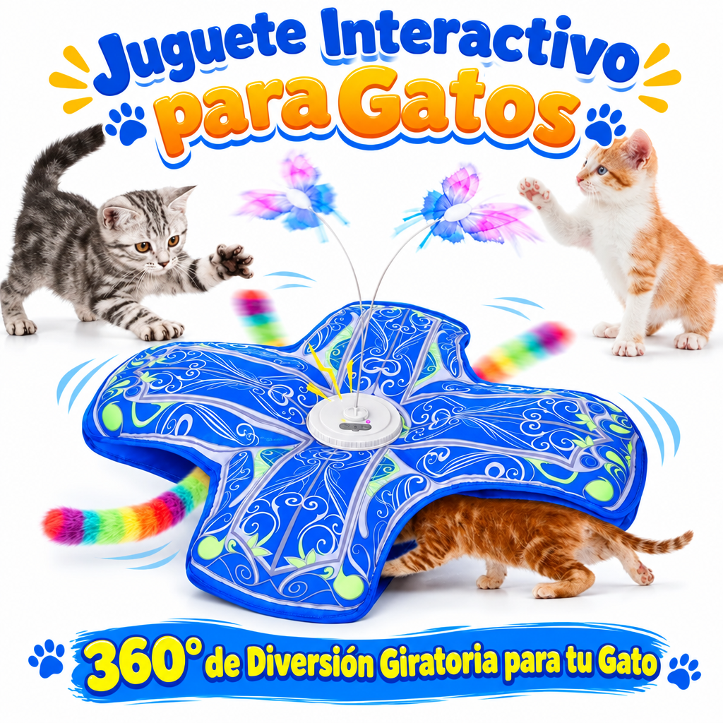 Interactive Cat Tunnel Toy - Artículos HE