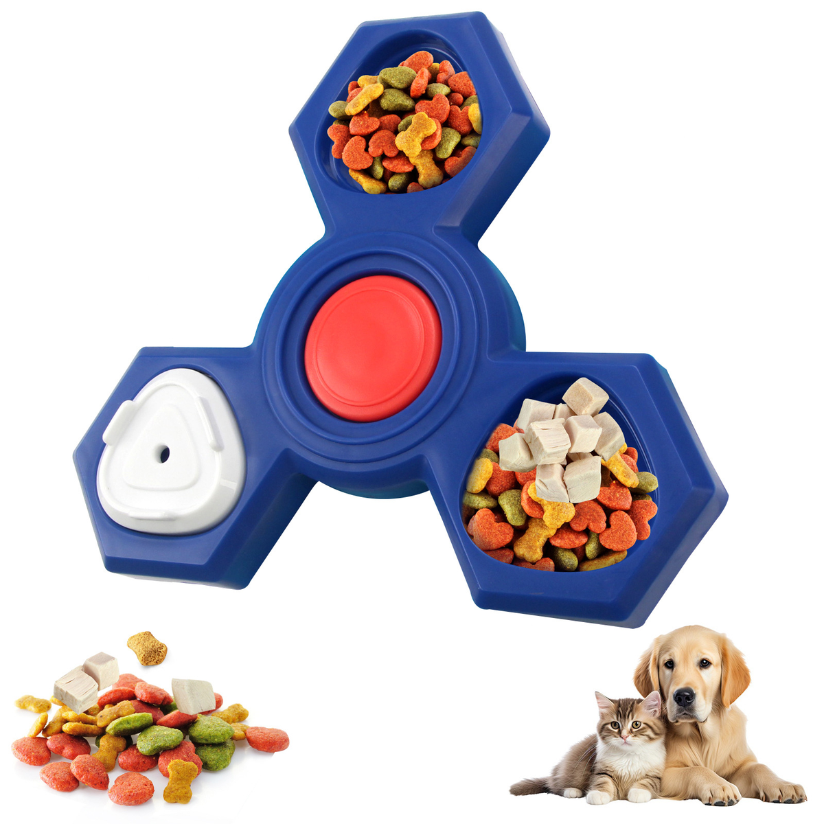 Interactive Dog Treat Puzzle Toy - Artículos HE