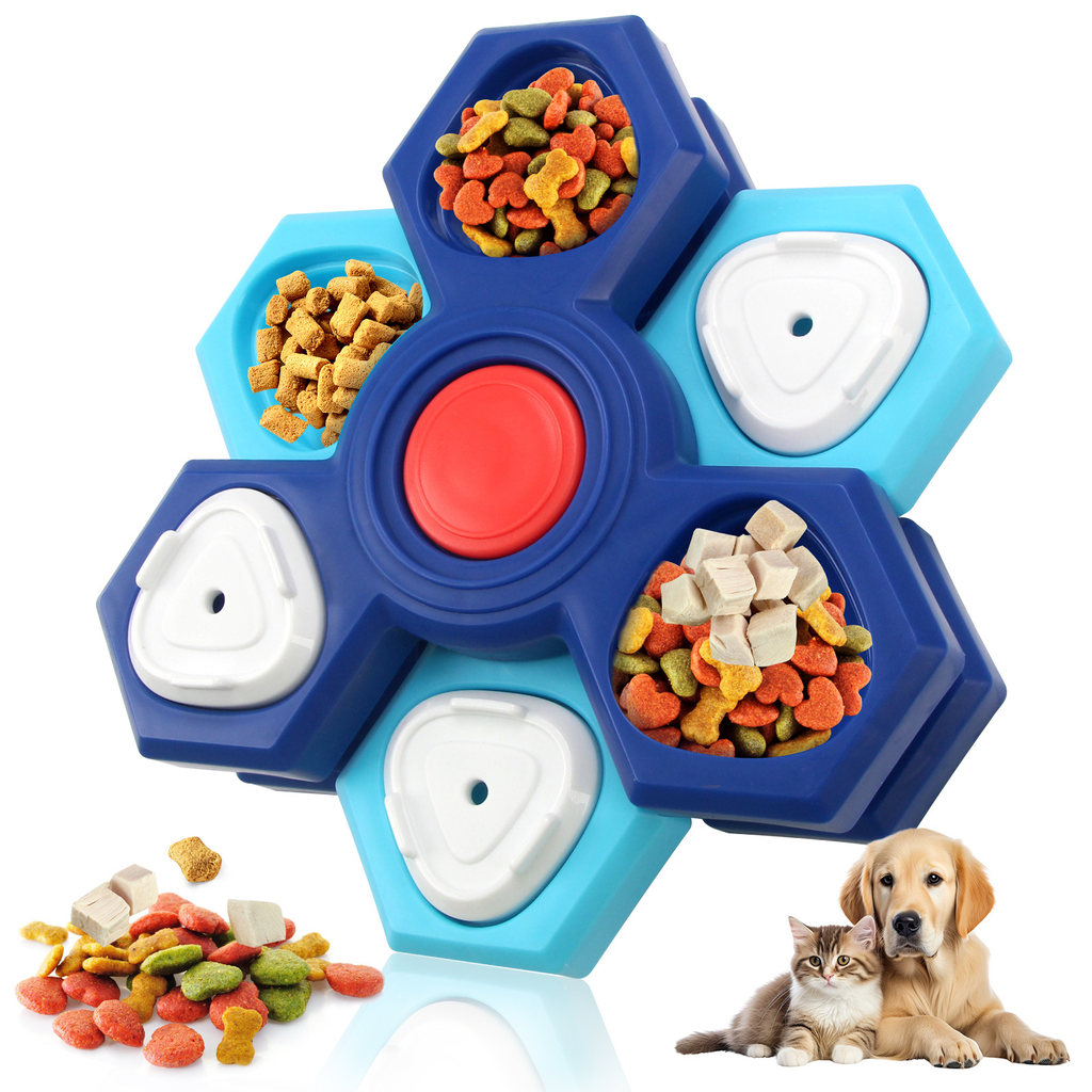 Interactive Dog Treat Puzzle Toy - Artículos HE