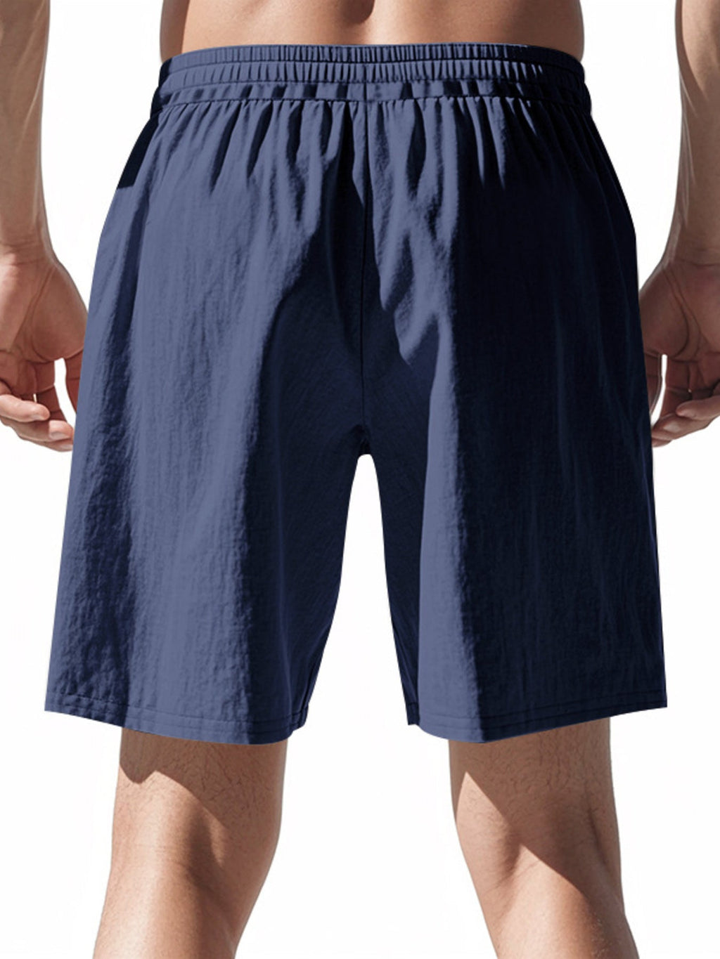 Men's Full Size Drawstring Shorts with Pockets Plus Size - Artículos HE