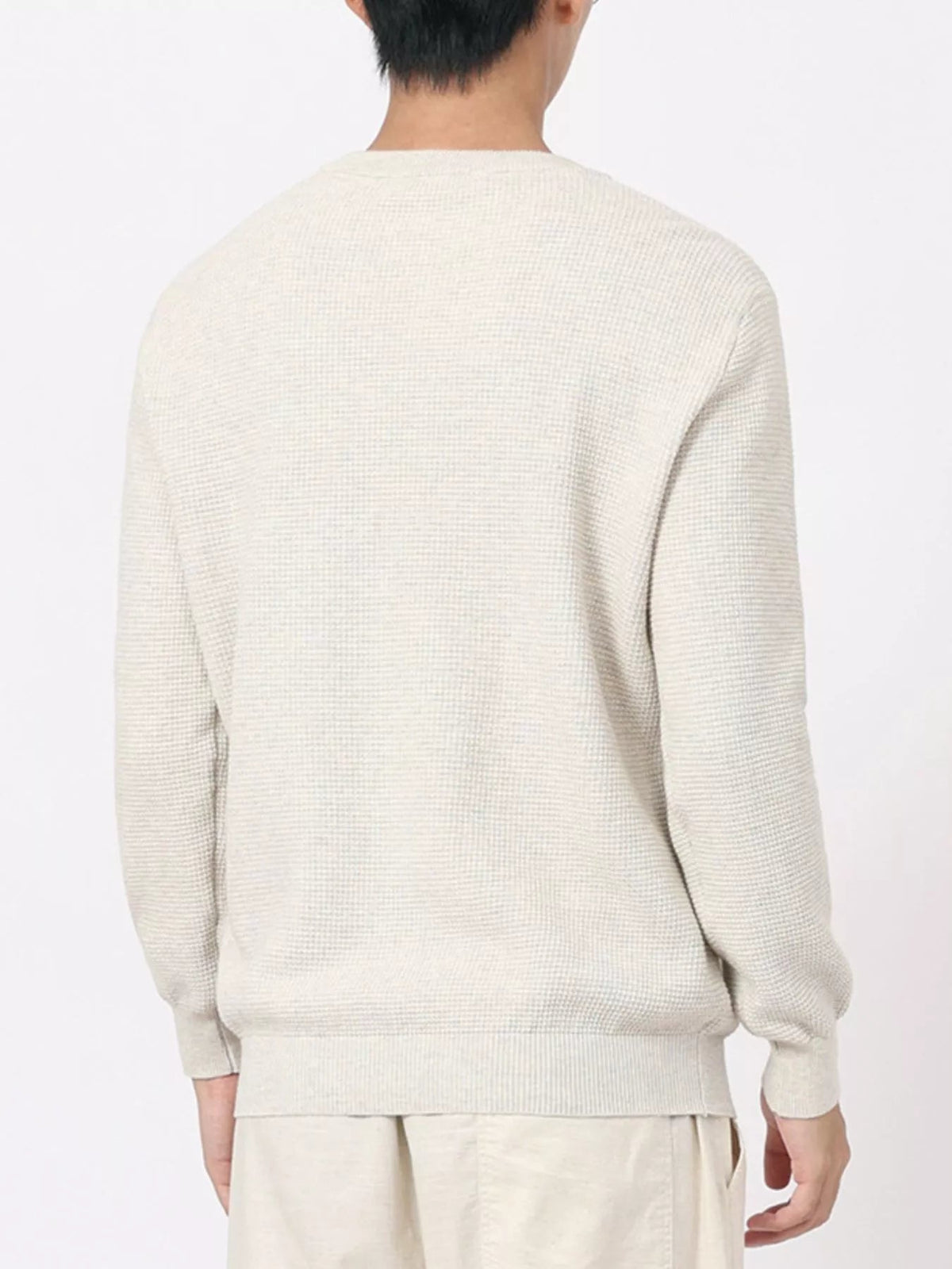 Men's Plus Size Button Detail Waffle Knit Top - Artículos HE