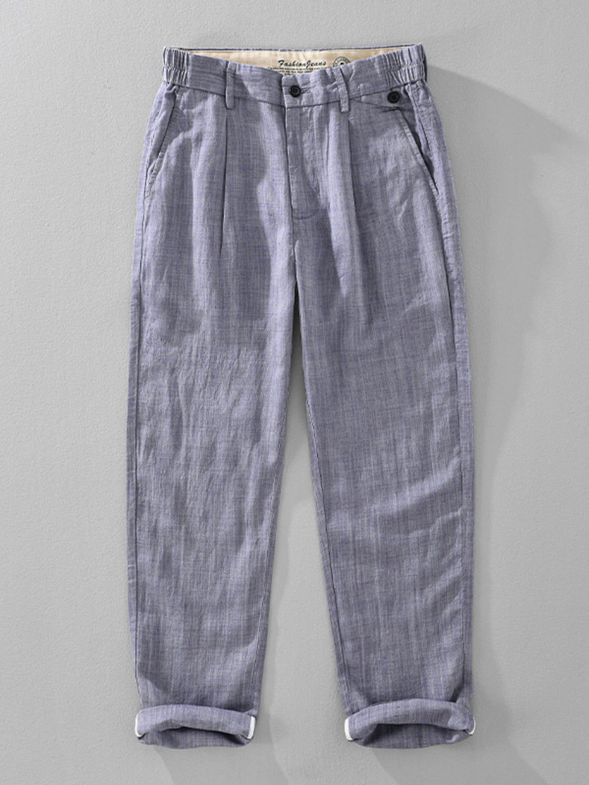 Men's Plus Size Casual Elastic Waist Pants - Artículos HE