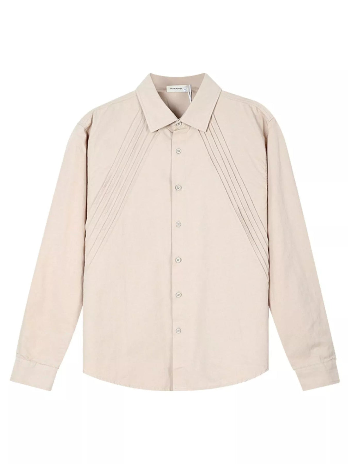 Men's Plus Size Long Sleeve Button-Down Shirt - Artículos HE