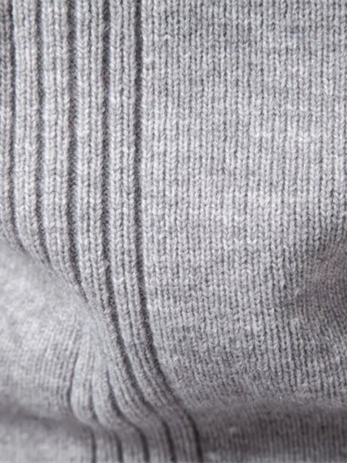 Men's Plus Size Quarter-Zip Ribbed Knit Sweater - Artículos HE