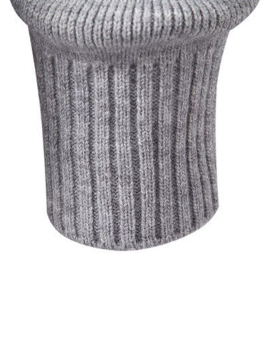 Men's Plus Size Quarter-Zip Ribbed Knit Sweater - Artículos HE