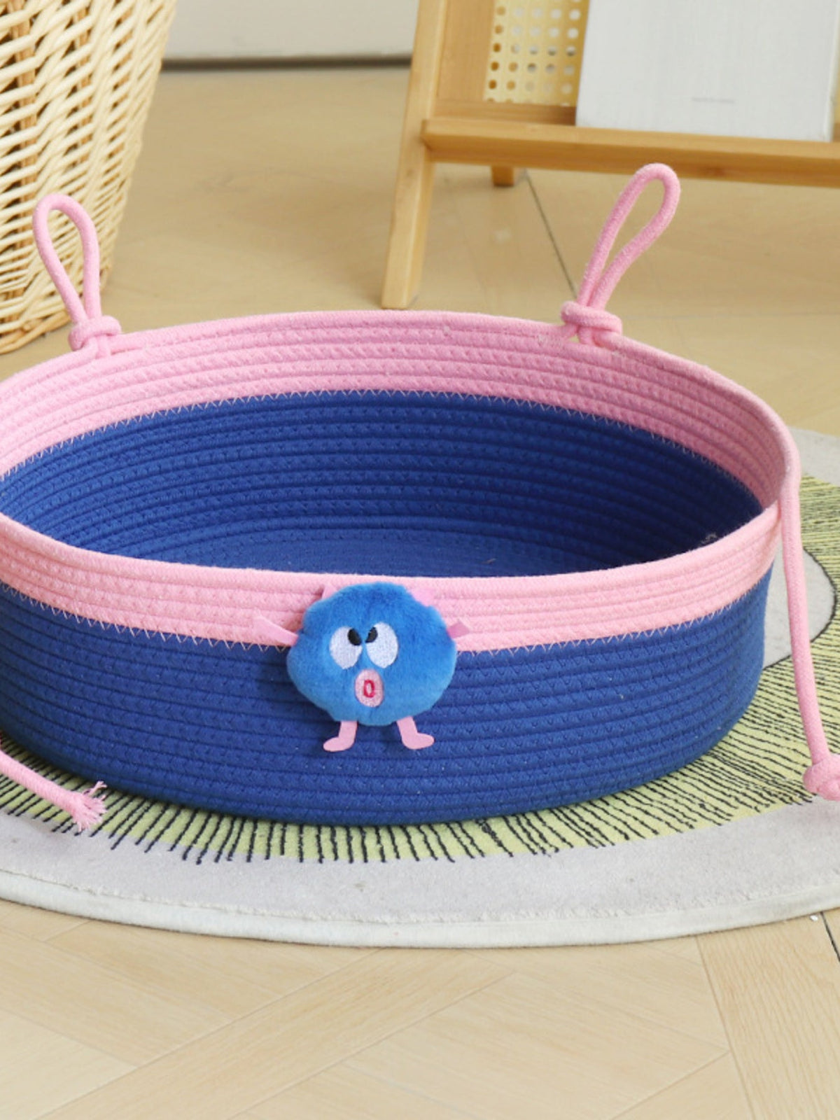 Nido tejido bicolor para mascotas - Artículos HE