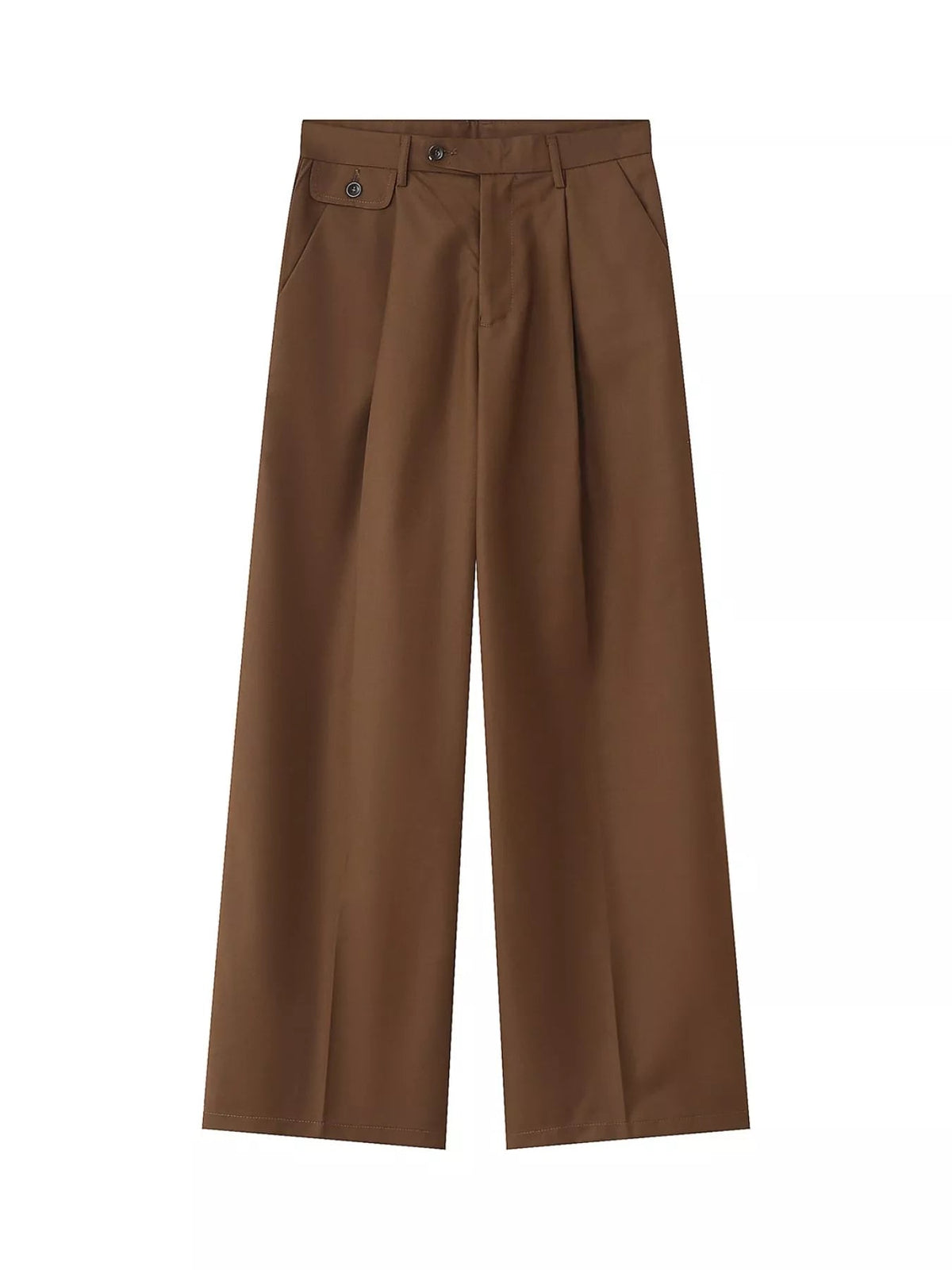 Pantalón de pernera ancha de cintura alta para hombre - Artículos HE