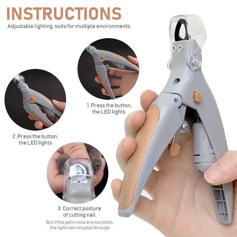 Pet LED Nail Clipper - Artículos HE