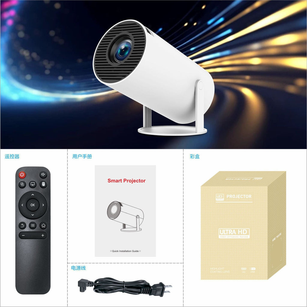 Proyector Portátil HY300Pro+ - Artículos HE