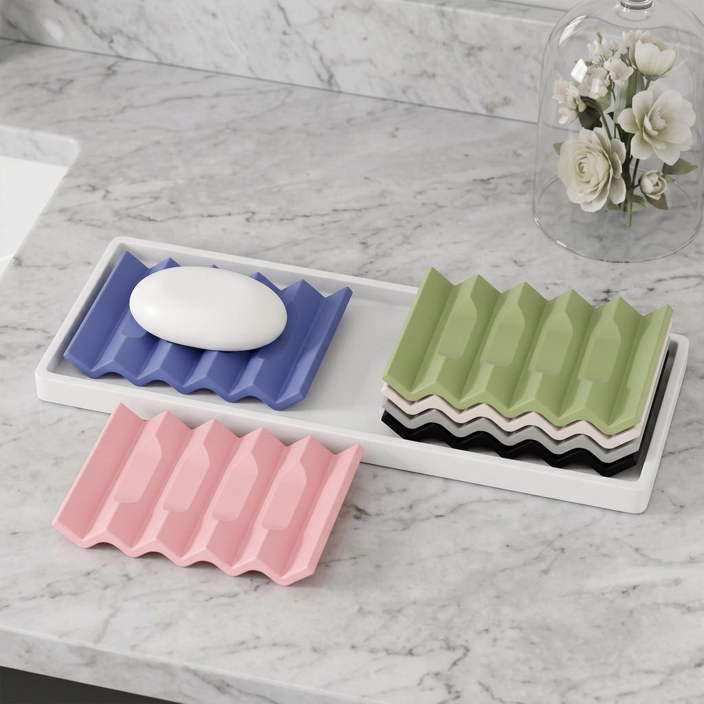 Silicone Draining Soap Dish - Artículos HE