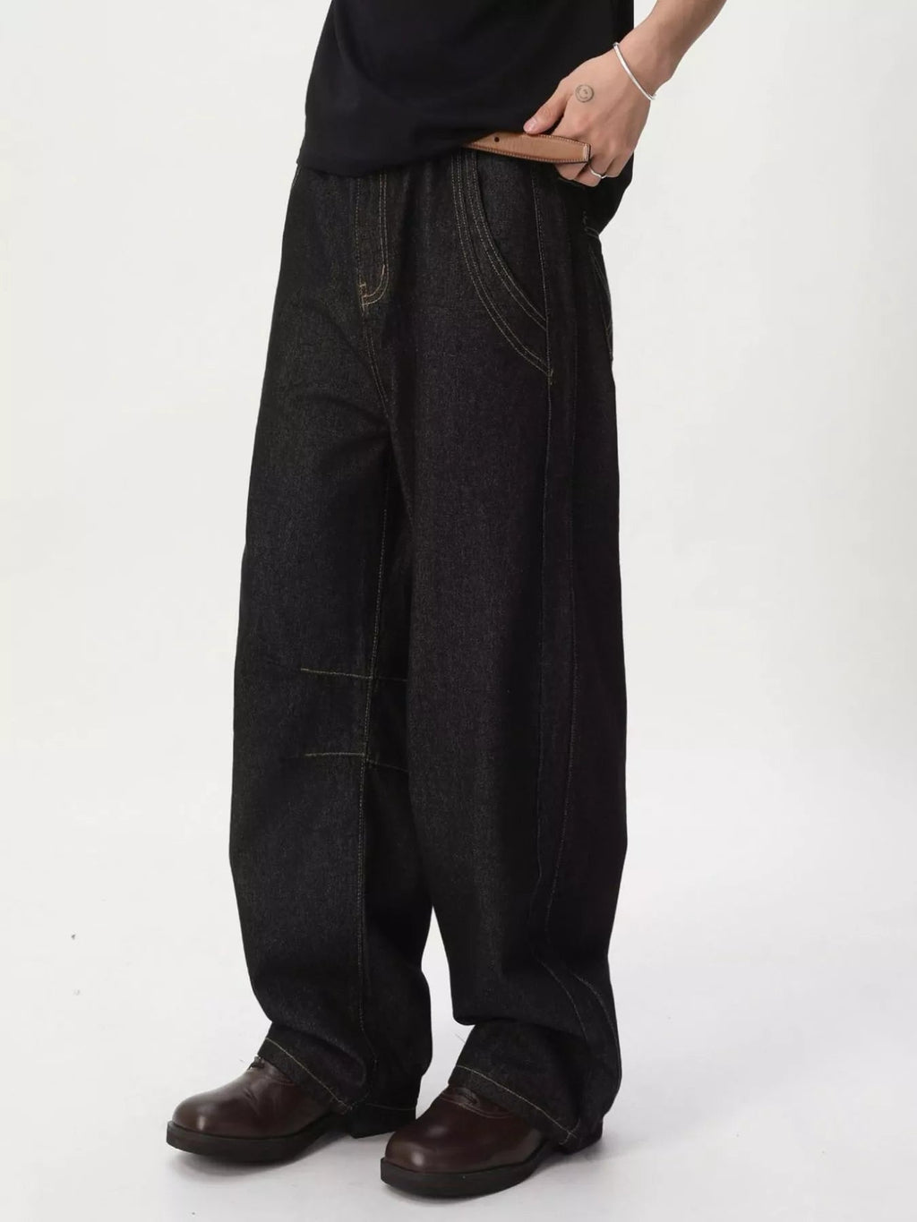 Vaqueros de Pierna Ancha para Hombre - Artículos HE