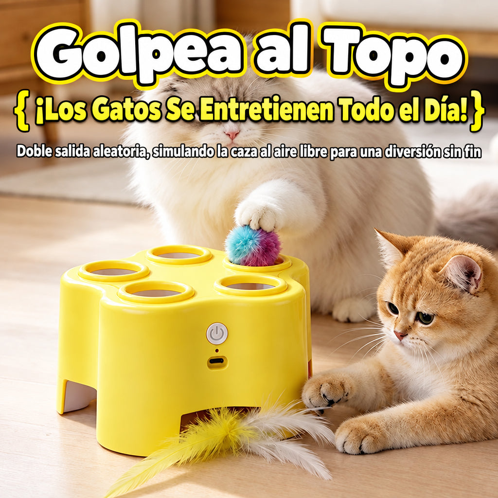 Whac-A-Mole Cat Toy - Artículos HE