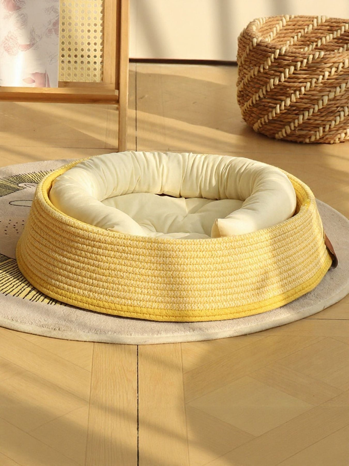 Woven Rattan Pet Nest - Artículos HE