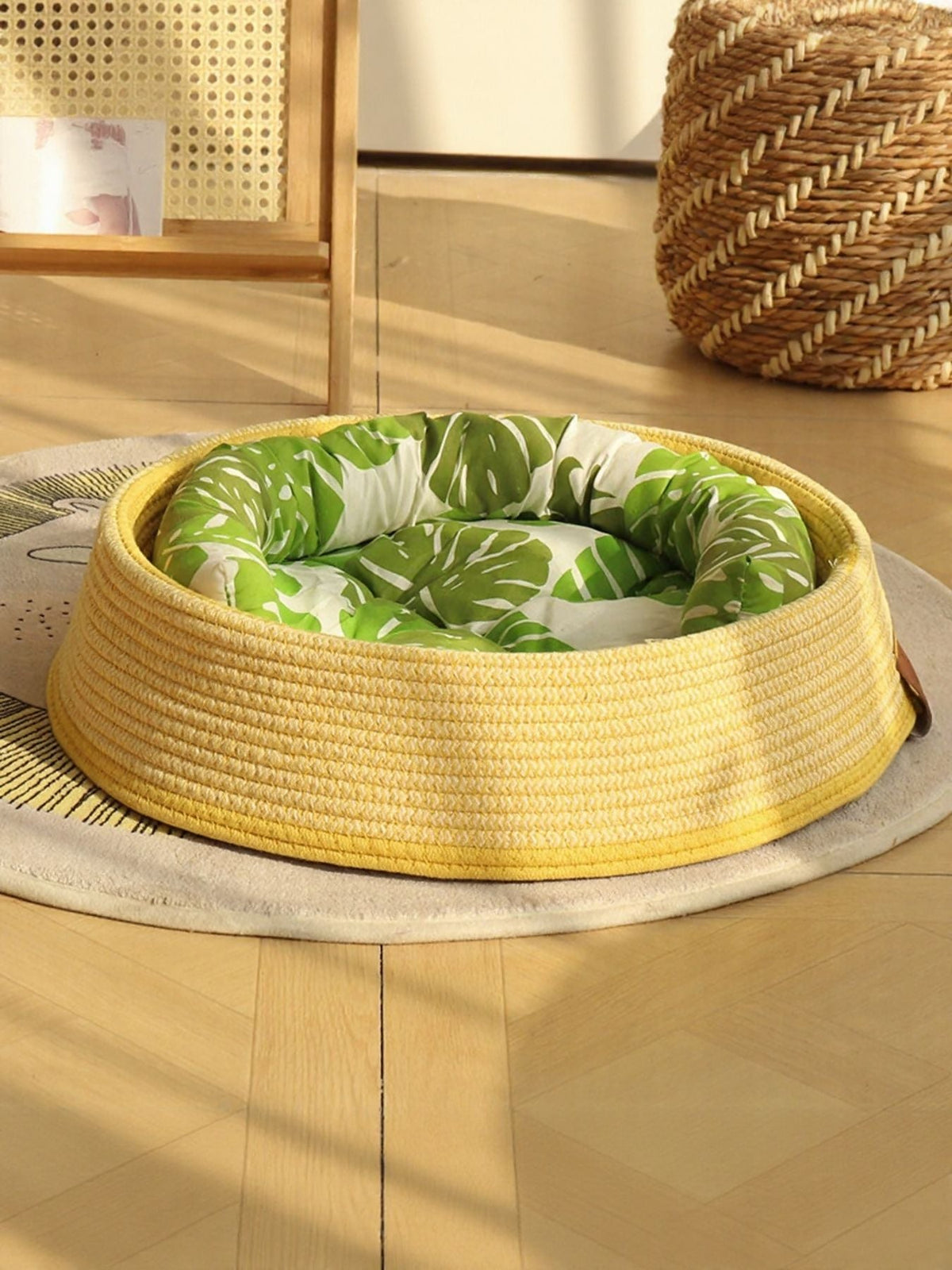 Woven Rattan Pet Nest - Artículos HE